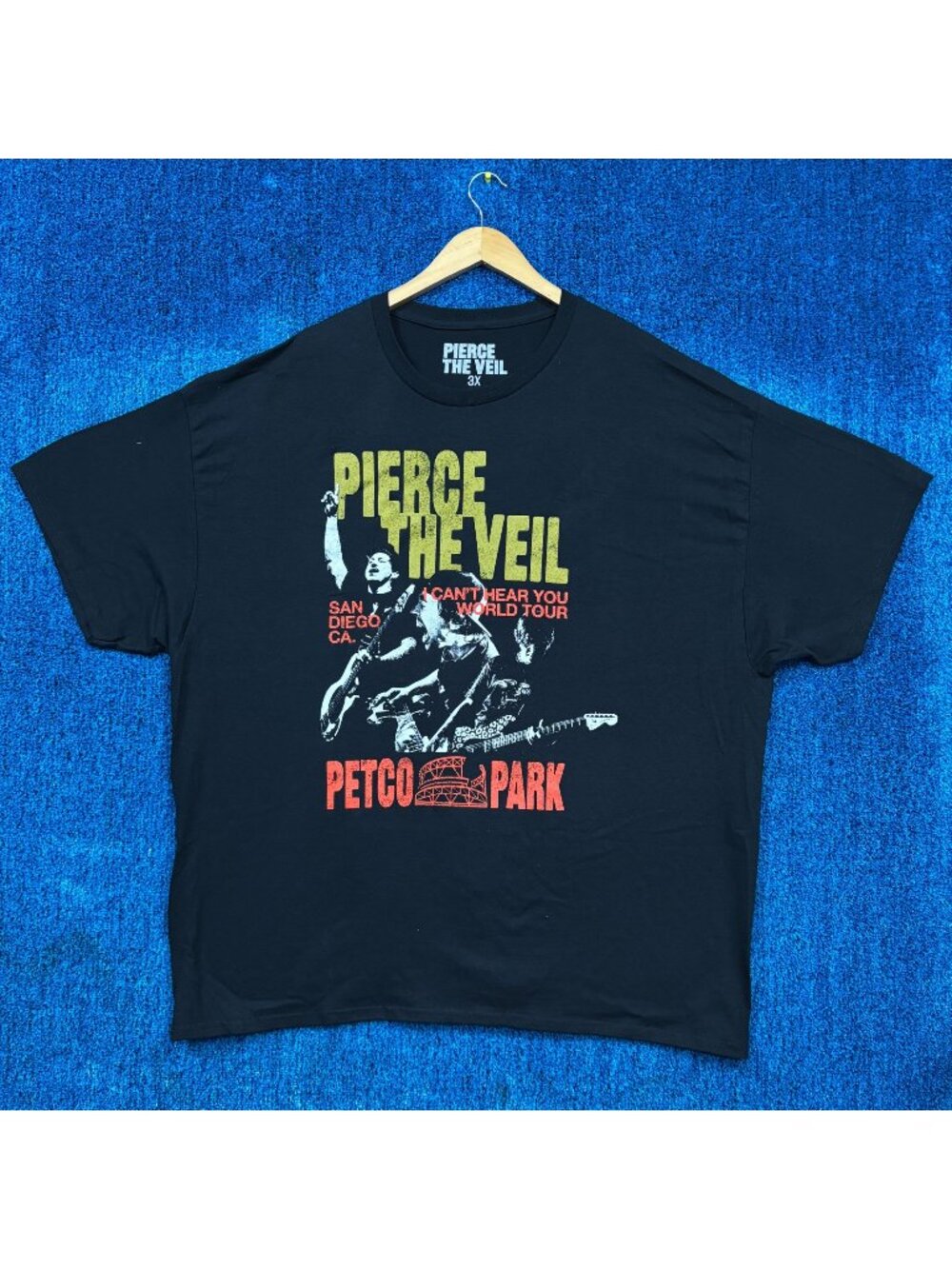Pierce the Veil “I Can’t Hear You World Tour” Graphic T-Shirt Size 3X